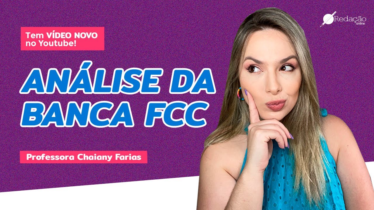 An lise Da Banca FCC Funda o Carlos Chagas REDA O PARA CONCURSOS an-lise-da-banca-fcc-funda-o-carlos-chagas-reda-o-para-concursos