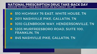 National Drug Take Back Day: Where you can drop off your old prescription medication