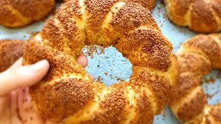 Evde Si̇mi̇t Nasil Yapilir Çitir Çitir Si̇mi̇t Tari̇fi̇