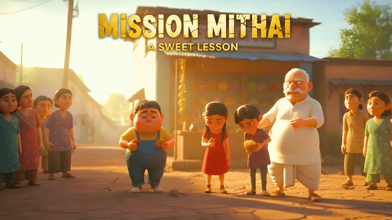 Jagu aur Mission Mithai: Halwai Kaka ke Saath Funny Scene! 😂 | Village Comedy Story