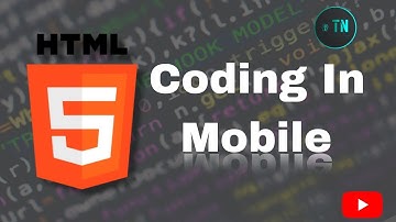 HTML coding in Mobile || coding in mobile phone #html #css #youtubeshorts #youtubevideo #viral