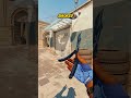 ZYWOO TOP OF THE DOOR SMOKE ON DUST 2 #shorts #cs2