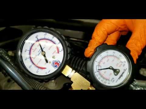 How to test a fuel pump and fuel pressure regulator