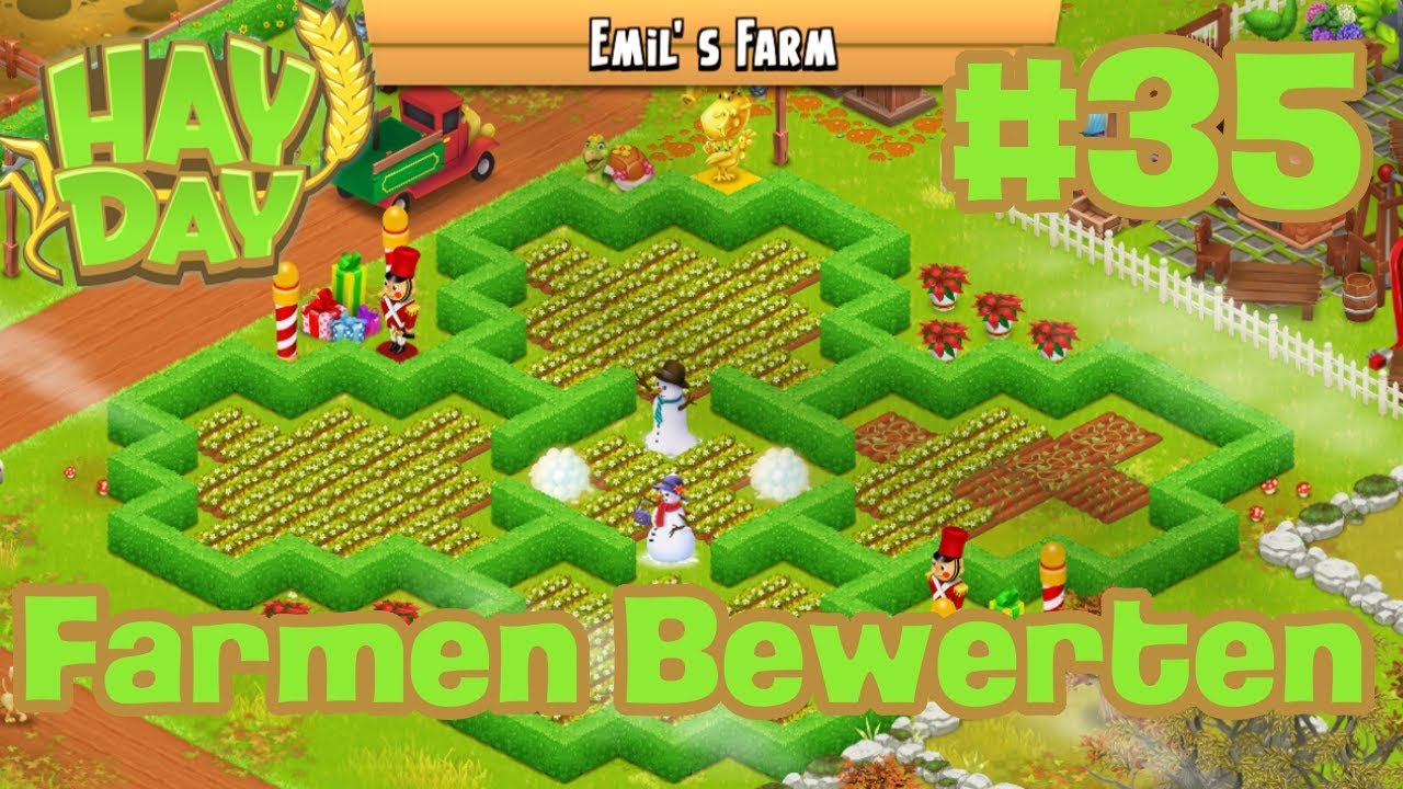 35 Farm Design Bewerten | Tipps Und Tricks | Hay Day - Youtube