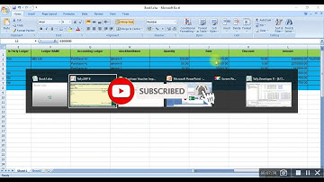 Excel To Tally Purchase Import With Inventory Details In Tally ERP 9 Tally Prime coming Soon