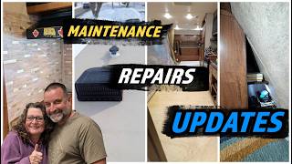 Repairs, Maintenance & Upgrades to our trailer in the off season
