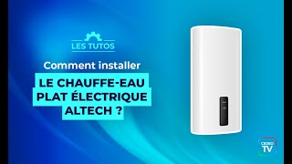 Pas de Temps à Perdre | 4 étapes pour installer le chauffe-eau plat électrique Altech