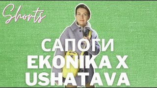 Сапоги Ekonika x Ushatava 23990 р - Видео от Anastasia Schnider