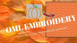 Sunset with Sue: Machine Embroidery digitizing Motif stitches (Part 1)