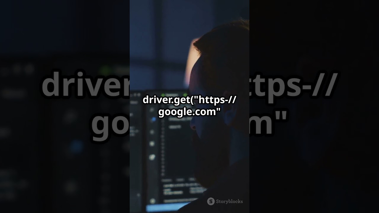 Automate Any Website with Python + Selenium! 💻🔥 #CodingShorts #PythonAutomation