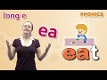 Long Vowels | Lesson 7 (_ea_) | 4 Step Phonics | Phonics for Kids