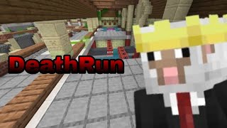 Jogando Primeira vez DeathRun no Minecraft Bedrock Parte 1