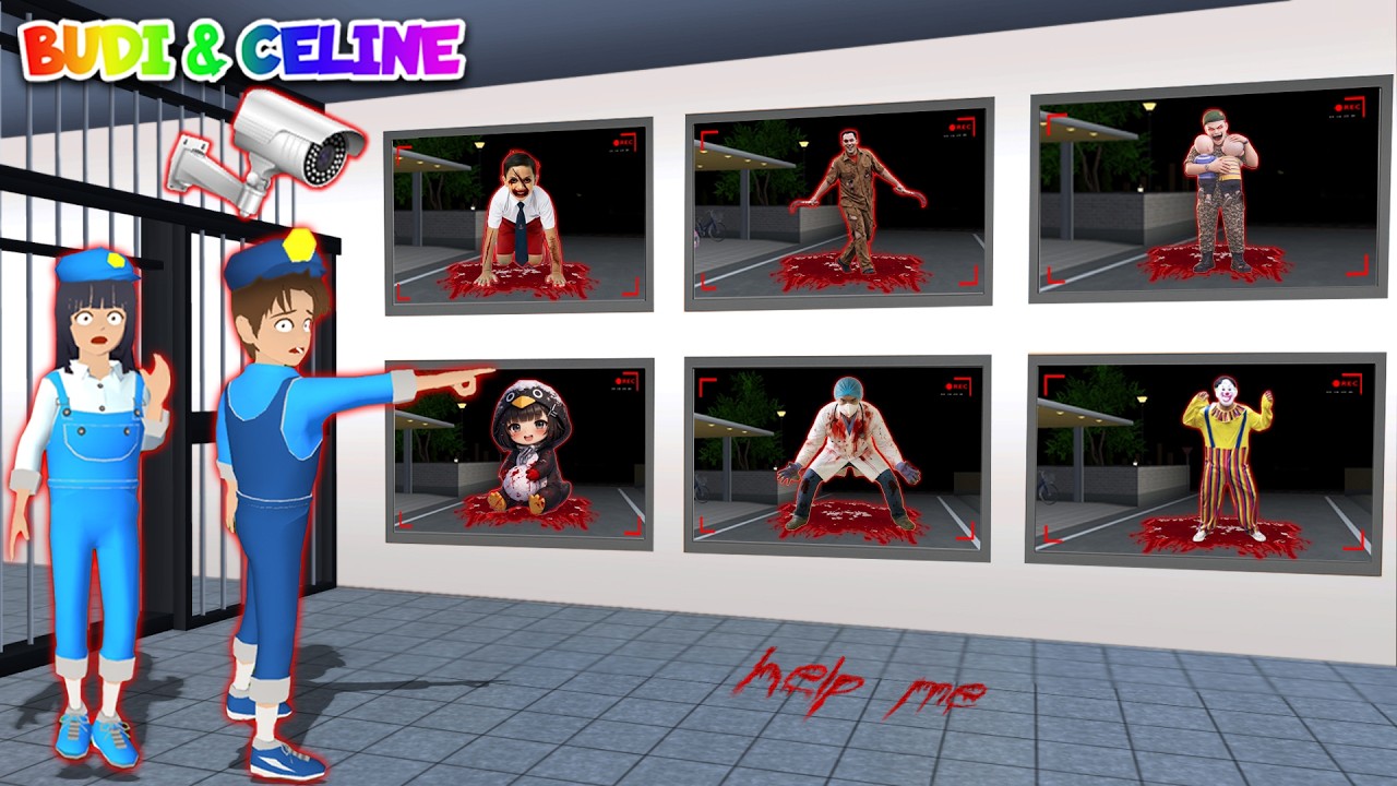 Yuta Mio Panik Buat Banyak CCTV Pantau Guru Sabit,Penguin Gugu Gaga,Dokter Berdarah Di Kota Sakura😱