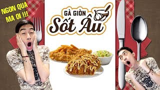 CrisDevilGamer ăn GÀ GIÒN SỐT ÂU của POPEYES | Tối nay ăn gì?