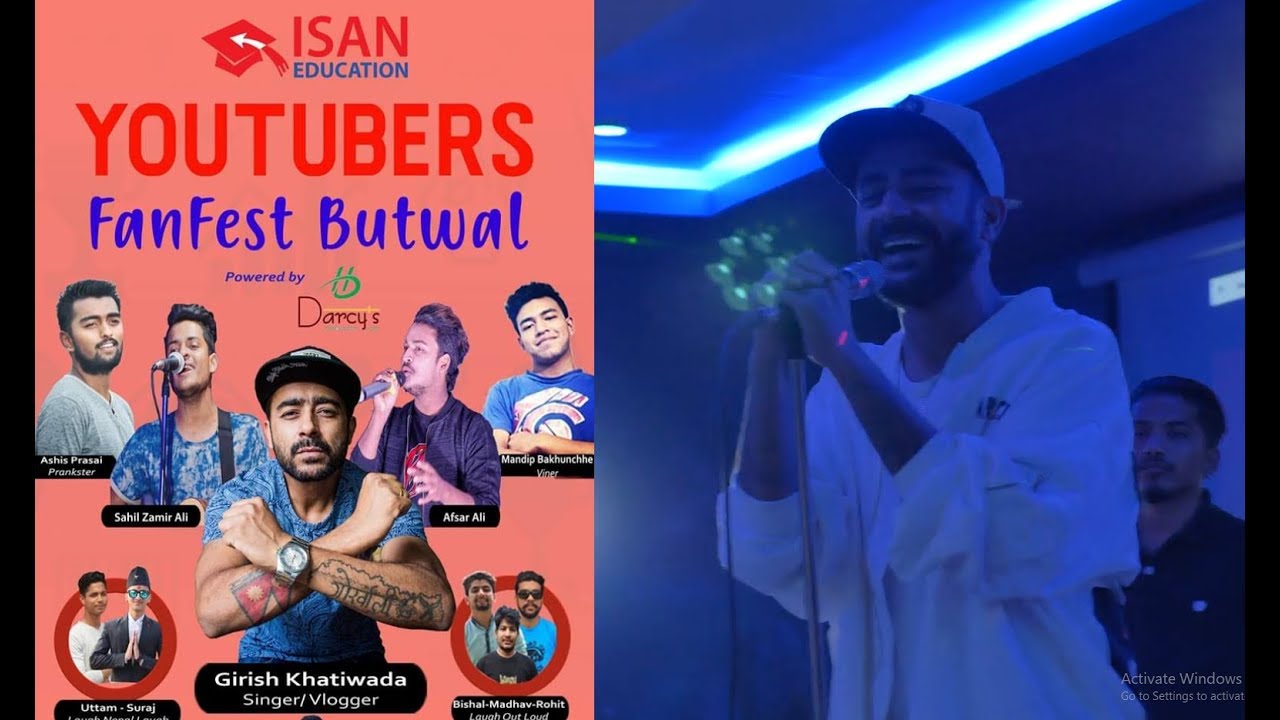 YouTubers FanFest Butwal ft Girish Khatiwada || Prankster Revival || Super Mandip || Highlights