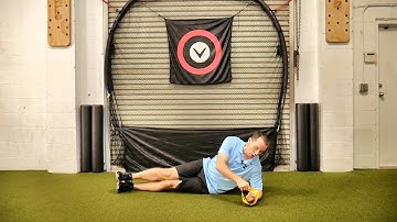 Side Plank - Mini Band External Rotations