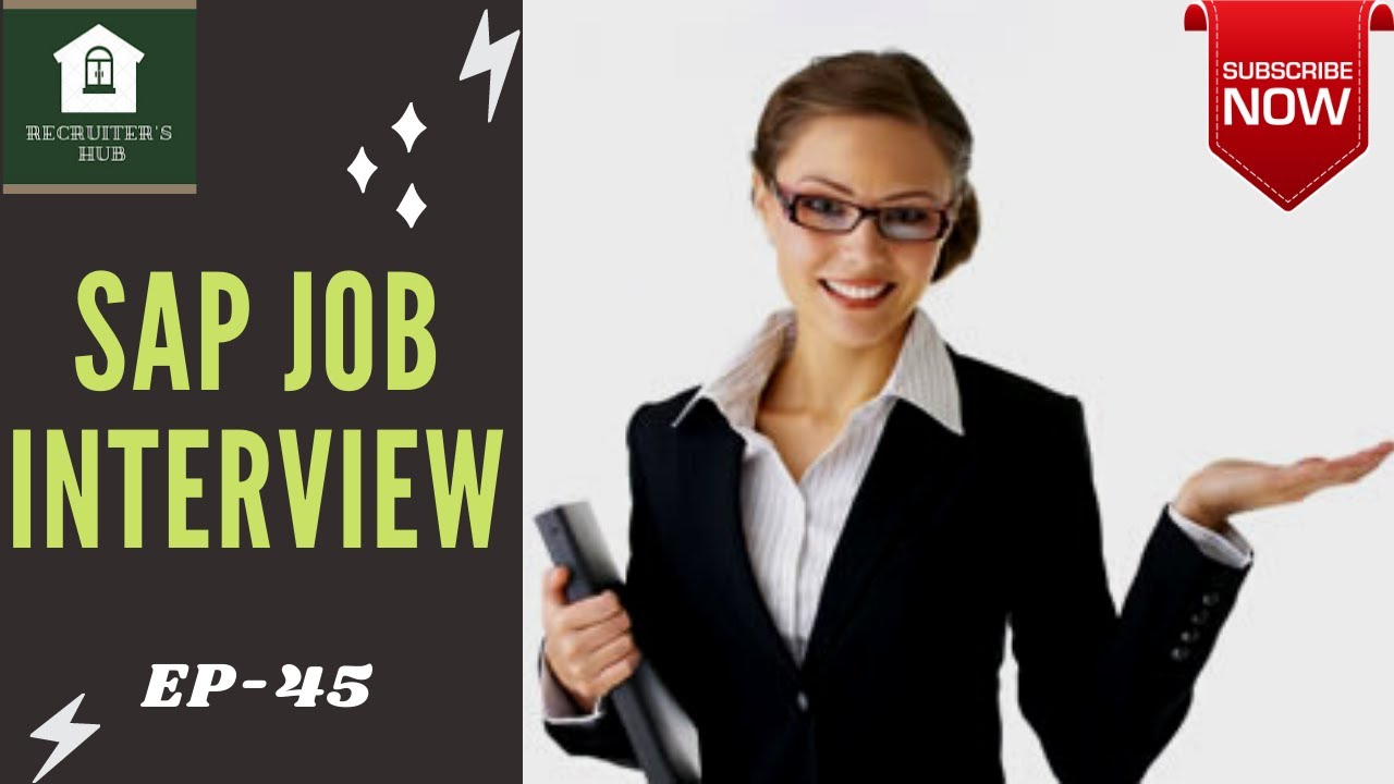 SAP JOB INTERVIEW SAP BASIS CONSULTANT RECRUITER'S HUB YouTube