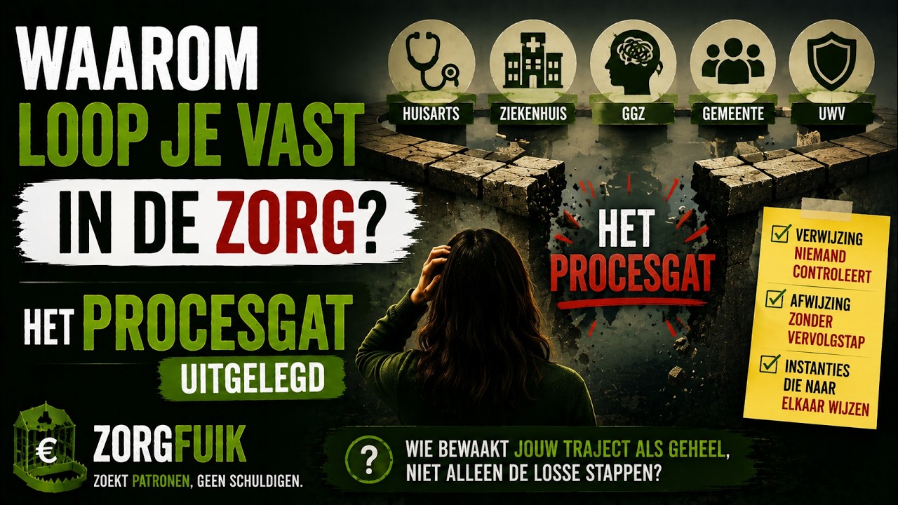 Waarom loop je vast in de zorg? Het procesgat uitgelegd
