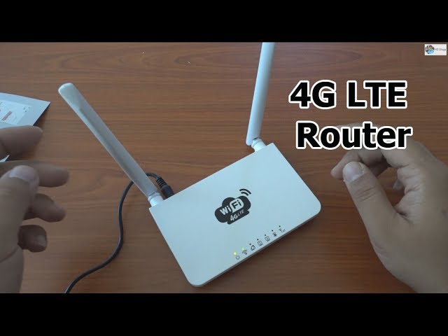 WiFi Router 4G LTE 300Mbps wireless router with speed test 
