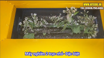 Máy xay nghiền rác làm phân bón cây, cho Nhà Chùa, Hitech 0908790686