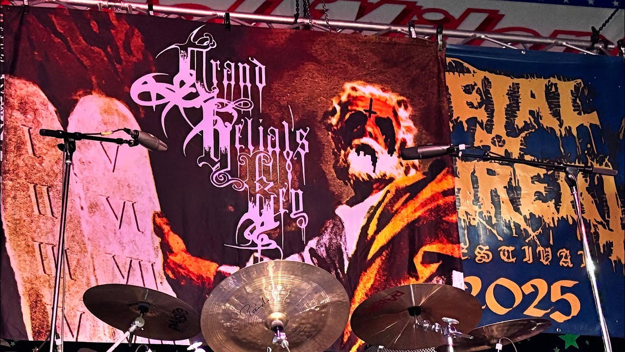 [3XIL3D LIVE] Grand Belial's Key | Metal Threat Fest 2025 | Elgin, IL | Full Set 4K 24 FPS