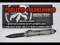 Unboxing &amp; Review: Microtech Ultratech D/E OTF Automatic Knife, 3.4&quot; M390 Blade, Jade G-10 Handle.