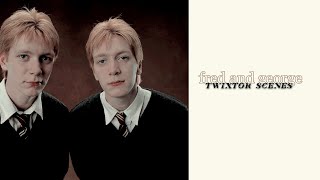 fred & george weasley twixtor scenes