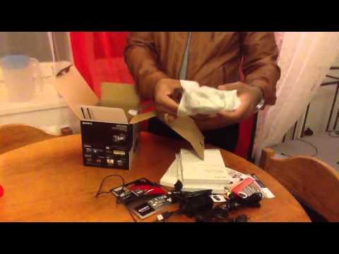 Unboxing Sony HDR-PJ200E