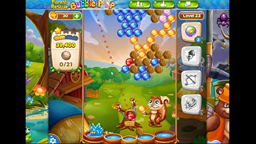 Forest Rescue bubble pop level 23
