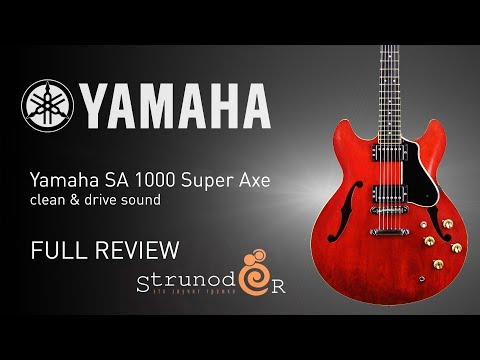 【mogadakara】YAMAHA SA-1300 Super Axe YAMAHA SA1300 (super axe) - l'autre GIBSON ES335 - YouTube