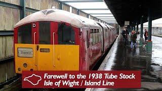 The Last 1938 Tube Trains on the Isle of Wight