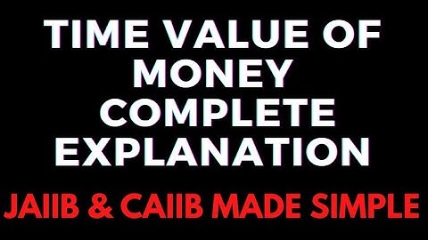 TIME VALUE OF MONEY || UNIT 12 || COMPLETE EXPLANATION
