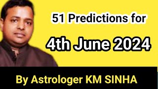 51 Predictions for Lok Sabha Election 2024 By Astrologer KM Sinha's | Election Forecast Revealed!