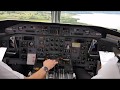 Air New Zealand Dash 8 Q300 Landing at Rotorua
