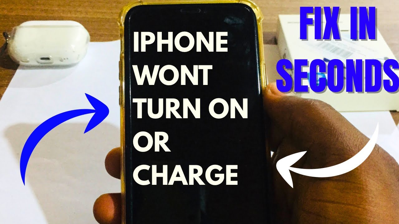 🔧 "iPhone Won’t Turn On or Charge? Black Screen Fix (2025 Tutorial)"# ...