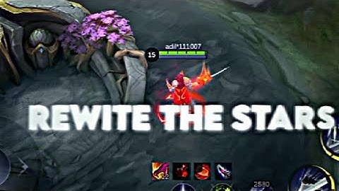 Rewrite the stars edit | GMV Mobile legends edit Free preset!!