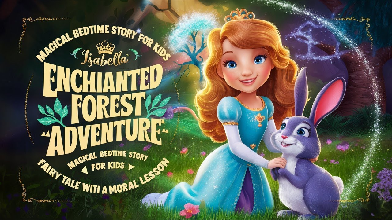 Kids story in English | The Enchanted Forest and the Princess | Magical ...
