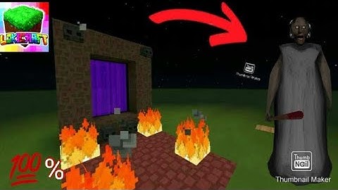 How To Make a Portal To GRANNY Dimension in Lokicraft