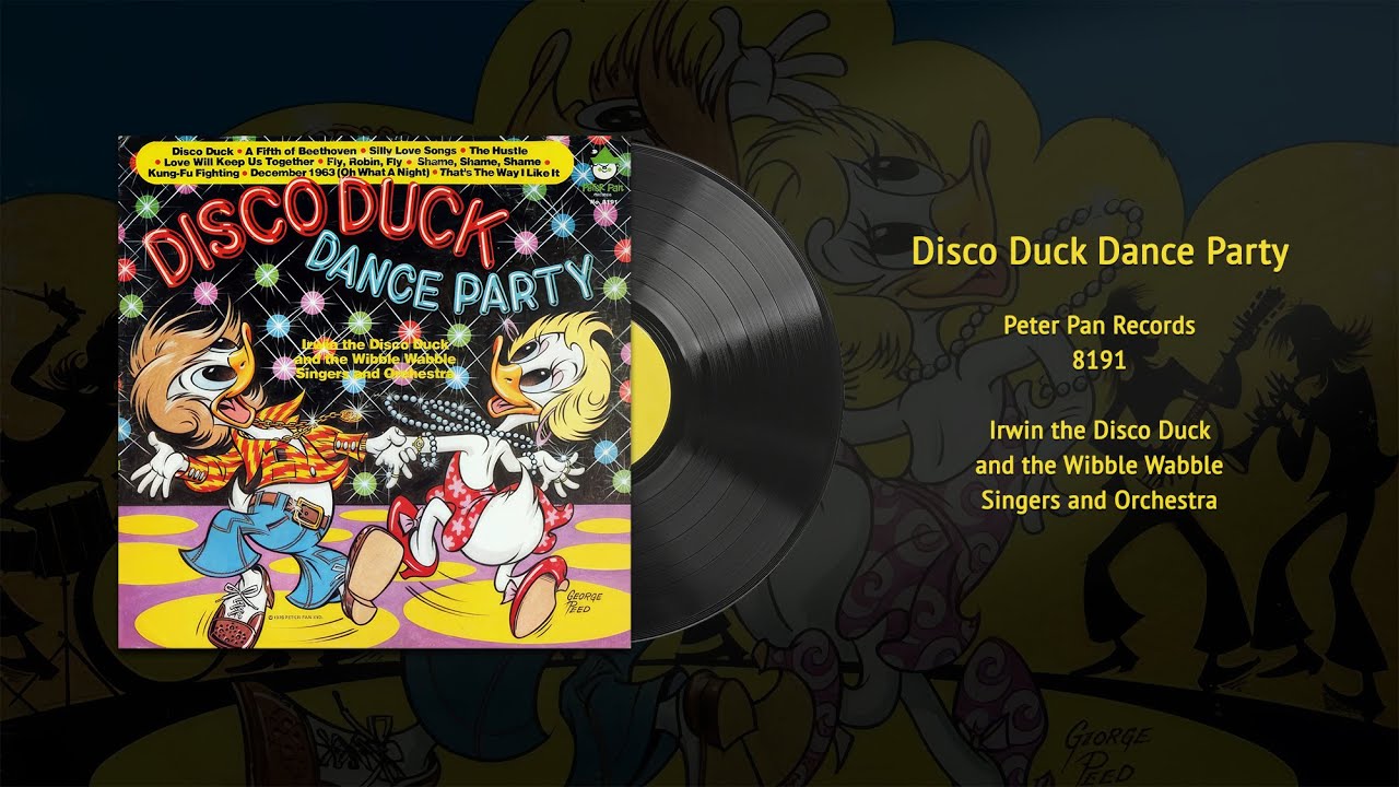 Disco Duck Dance Party (PPR 8191) | Vintage Children's Vinyl Restored Disco Duck Dance Party (PPR 8191) | Vintage Children's Vinyl Restored