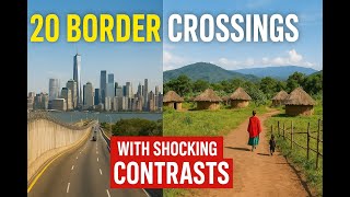20 Border Crossings with Shocking Contrasts