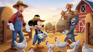 🐭🏡 Mickey Mouse, Tom & Jerry Visit the Village | Fun Friendship Adventure Story | DreamDoodle Kids screenshot 5