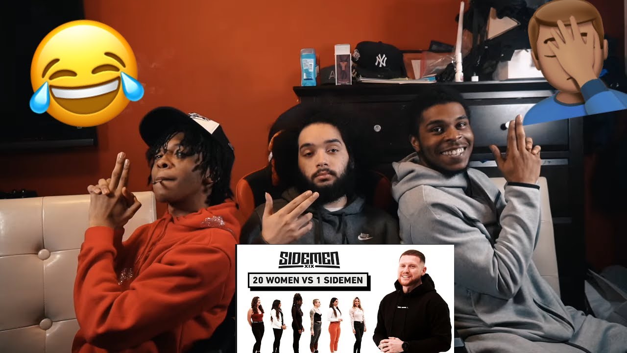 STRAIGHT NERVOUSNESS 😭| AMERICANS REACT TO 20 WOMEN VS 1 SIDEMEN: ETHAN EDITION