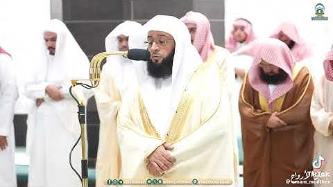 تلاوة فضيلة الشيخ. د.#بدر_التركي من صلاة التراويح ليلة 22 رمضان 1445هجري #المسجد_الحرام