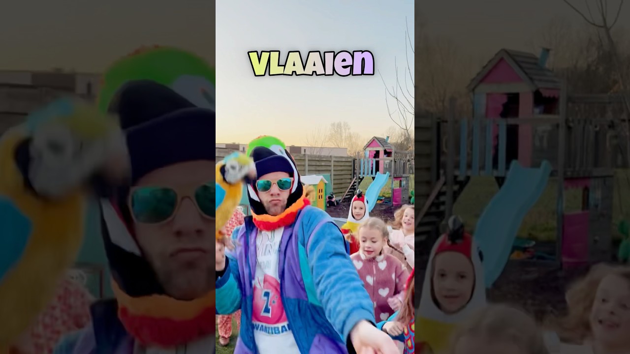 Vlaaien met die Carnavals-Papegaaien! 🎉🥳🦜 #zwanzibar #feest #ambiance