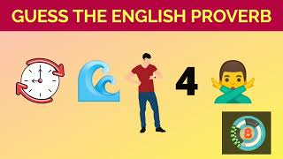 Guess the English Proverb by emojis Part-2 | Lockdown game 🤔 screenshot 2