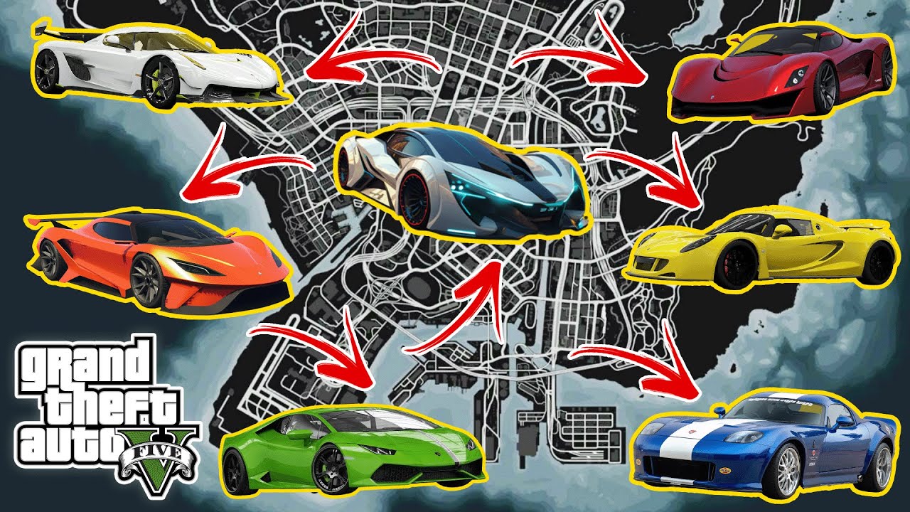 GTA 5 All New Story Mode Rare Cars Locations 2026 PS5 PS4 XBOX Maxresdefault 