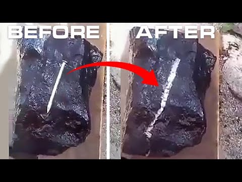 Video: Found A Stone That Melts Metal - Alternative View