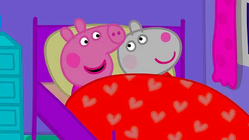 Peppa Pig Goes To A Sleepover | Kids TV And Stories