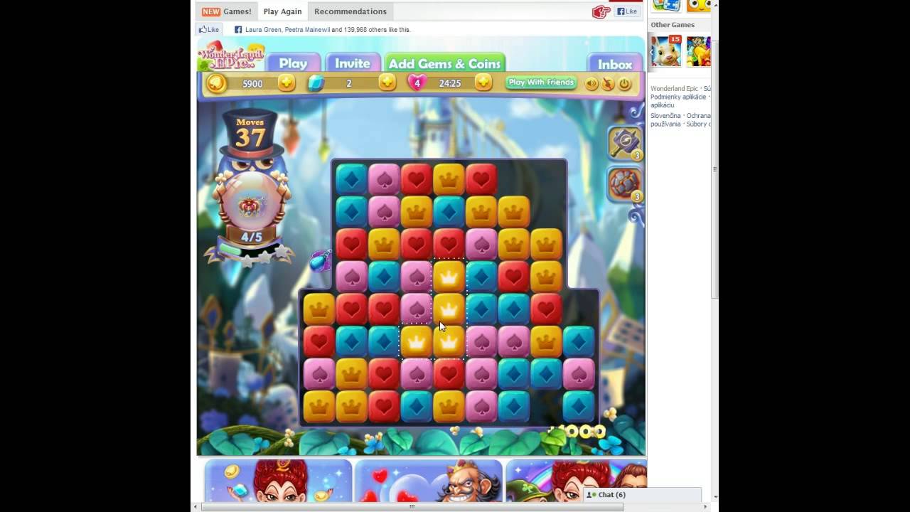 Wonderland Epic level 17 😈