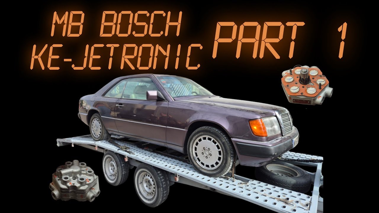 MERCEDES KE JETRONIC vstřikování  diagnostika 1.část